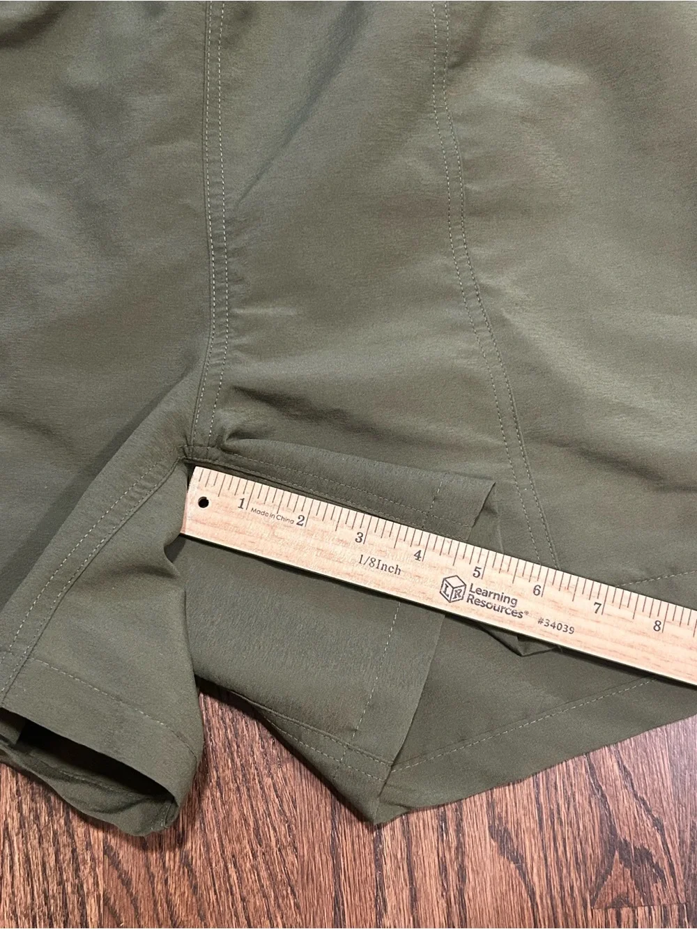 Orvis Men’s XL Olive Green Mesh Lined Swim Trunks Quick Dry Embroidered Logo
